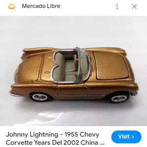 Johnny Lighting 1955 Chevy Corvette